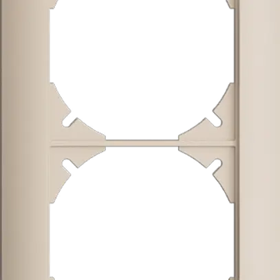 UP-Kopfzeile EDIZIOdue 4×1 crema 