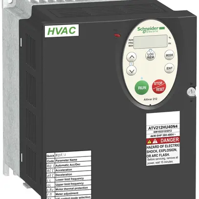 Convertitore di frequenza Schneider Electric 3KW, 380…480VAC, 0.5…200Hz 