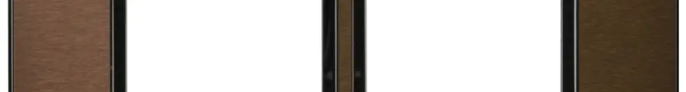 En-tête ENC Legrand Arteor 1×2 horizontal 157×92mm Pink Champagne 