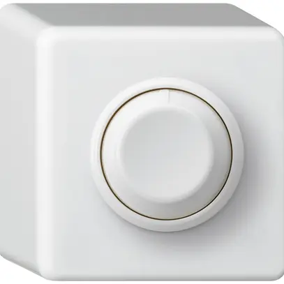 Variateur universel basico AP blanc 