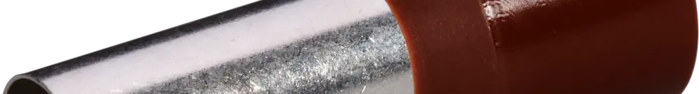 Embout de câble type A isolé 18mm²/16mm brun 