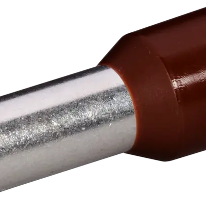 Embout de câble type A isolé 18mm²/16mm brun 