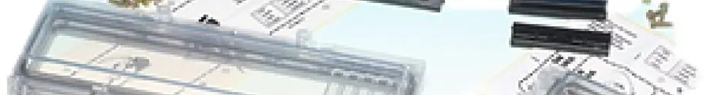 Coperchio a cerniera per CUBO C+O 6 moduli 