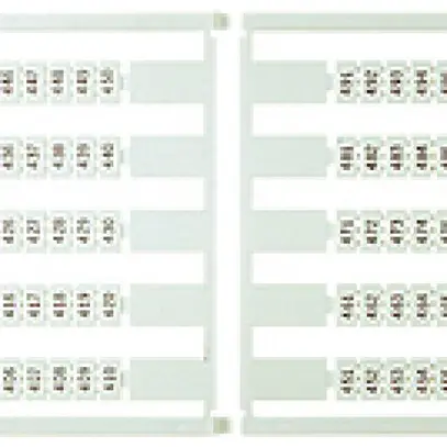 Etichetta di marcaggio 5×9mm senza marcare, 5 carte da 100 