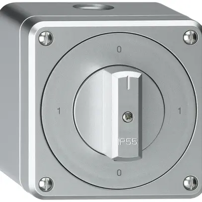 Interrupteur rotatif AP robusto IP55 schéma 0/1P aluminium 