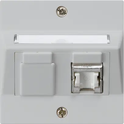 Presa INC kallysto A cat.6 1RJ45/s grigio chiaro 
