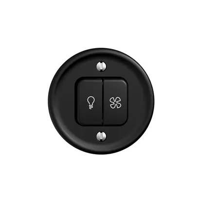 Kit frontal STANDARDdue noir bouton double 