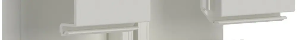 T-Stück tehalit BR 85×170mm, Oberteil 80mm, verkehrsweiss 