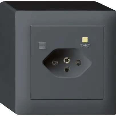 Prise AP kallysto T13 FI 30mA anthracite 