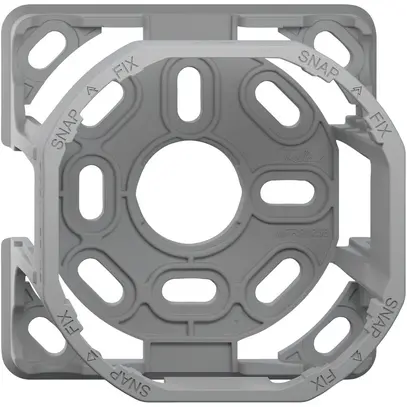 Staffa di fissaggio AP Feller SNAPFIX® per 1 apparecchio 74×74×54mm 
