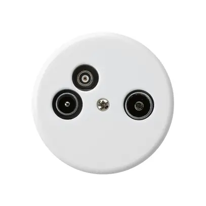 UP-Antennendose TV-R-Daten basico A 4dB weiss 