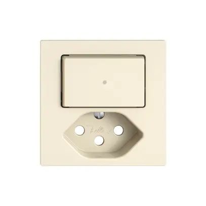 Kit di montaggio EDIZIO.liv SNAPFIX® p.combi.T13 c.1 tasto c.lente front.cr 