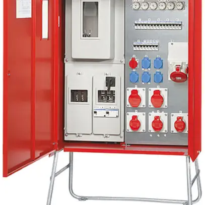 Distributeur de courant Demelectric 69kVA IP65 orange 