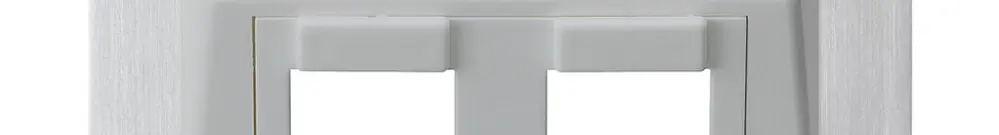Kit di montaggio INC kallysto 2×Keystone grigio chiaro con piastra di fissaggio 