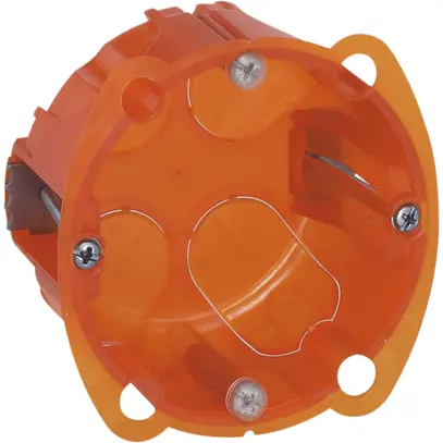 Boîte ENC Legrand <M-M> 1×1 module orange p=50mm universel 