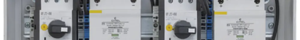 Coffret de connexion PV GAK+DIS60VG-1000-4ST-2MPP, 30A t1+2 