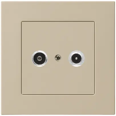 Prise antenne ENC kallysto.pro R/TV 14dB 2GHz beige 