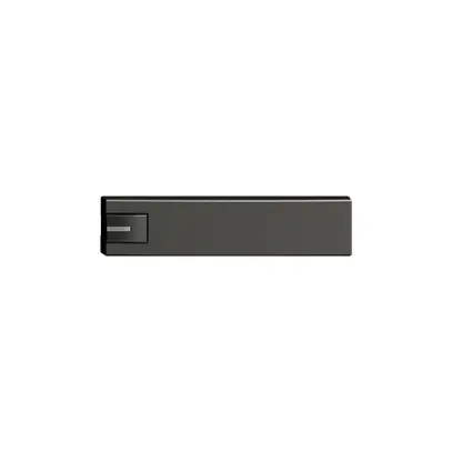Tasto 1/4 KNX/elettronic.c.LED EDIZIOdue comando semplice nero 