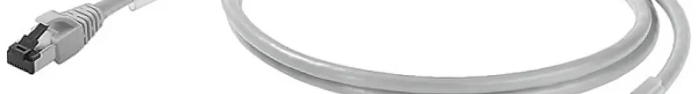 Patchkabel Weidmüller CabinetLine Kat.6A LSZH RJ45/RJ45 0.6m grau 