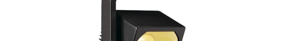 Proiettore LED EURO CUBE, 28.5W 2100lm 3000K 60° con adattatore 3-fasi IP20 nero 