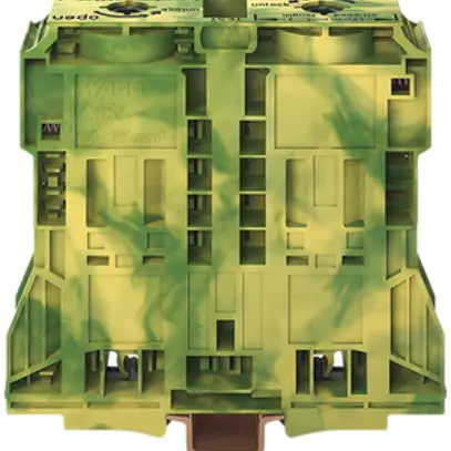 Borne de passage WAGO 120mm² vert/jaune 