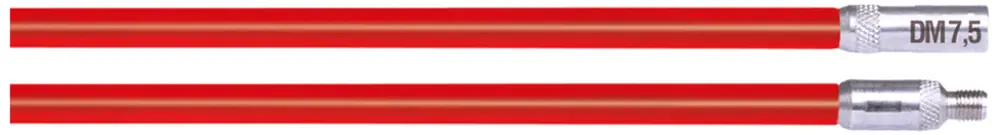 Passe-fils RUNPOSTICKS fibre de verre Ø7.5mm 2×410mm rouge 