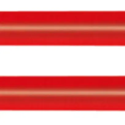 Passe-fils RUNPOSTICKS fibre de verre Ø7.5mm 2×410mm rouge 