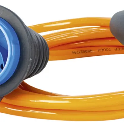 Câble de rallonge Steffen EPR-PUR 3×1.5mm² 3m T13/T13 pour l'industrie orange 