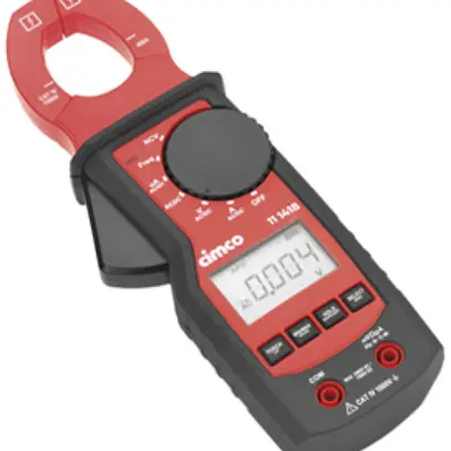Pinza amperometrica CIMCO 4100 TRMS max.400A AC/DC con borsa 