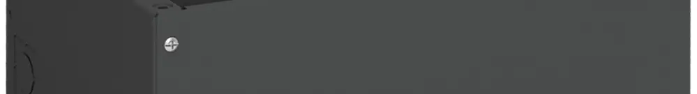 Zoccolo Hager univers 200×550×400mm per armadio FR nero RAL 9005 