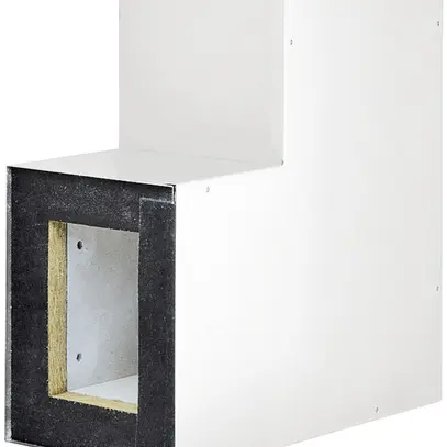 Angle plat tehalit FWK 90 E90/E30 100×160mm, blanc traffic 