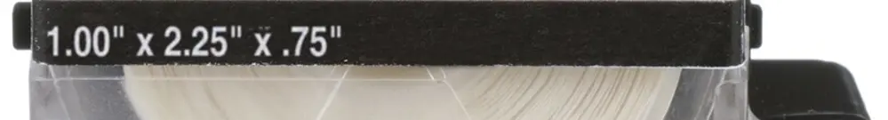 Cassetta di etichette Panduit MP, autolaminante, 25.4×57.2mm chiaro/bianco 