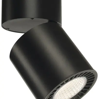 Plafonnier LED SLV SUPROS MOVE 31W 2600lm 3000K 60° Ø127×205mm noir 