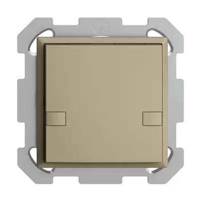 Pulsante KNX RGB INC EDUE, 250mW, s.LED, 1×pulsante, com.2×tasti, sa 