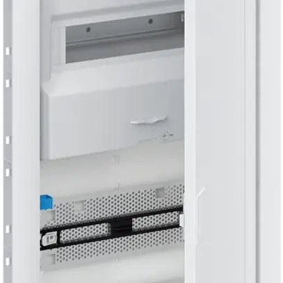 Quadro di distribuzione INC ABB 24UM con placca perforata e porta ventilata WiFi 