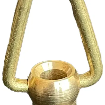 Dispositif de suspension Elektrogros laiton a.filetage M10×1 h=40mm p.câble Ø6mm 
