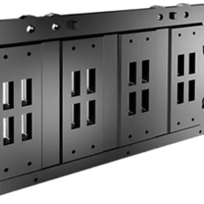 Support pour rail Rittal SV 9686.010 4P 80mm pour E-Cu 10×30mm 2pcs 