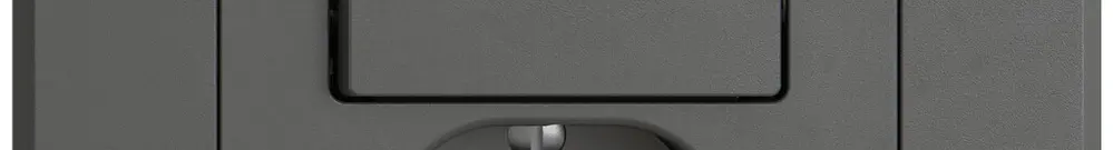 Kit di montaggio INC EDIZIO.liv SNAPFIX® combi.T13 1 tast.lent.front.shutter grs 