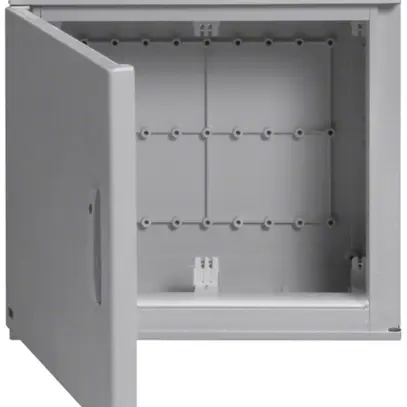 Armoire murale Hager Univers 72 modules 3 rangées 24UM SK II IP65 gris 