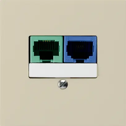 Scatola INC DSL kallysto 2×RJ45 beige 