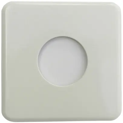 Abdeckplatte II 43mm weiss 