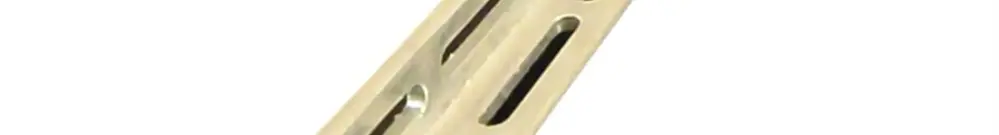 Fer angulaire à fente 25×25×3mm L=2m 