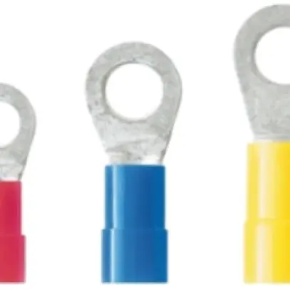 Cosse à sertir anneau Weidmüller LIR isolée 4…6mm² jaune M4 