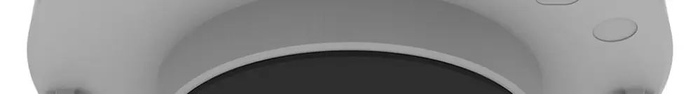 Elemento frontale Spotbox Mini Flex Ø90mm per calcestruzzo a vista grigio 