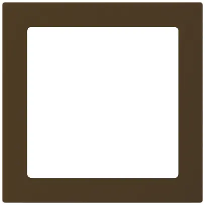 Cadre intermédiaire kallysto 60×60mm avec découpe 45×45mm brun 