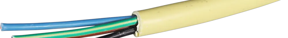 Câble FE05C jaune 4x1,5 mm2 Cca 3LPE Une longueur
