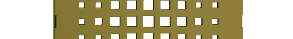 Kit frontale EDIZIOdue olive 60×60mm per gong 3070 