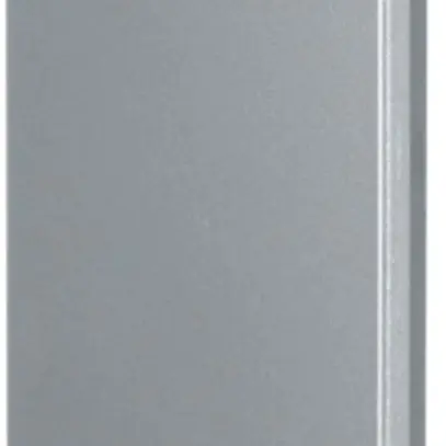 Plaque de fermeture Hager BRA 65210B PC/ABS alu 