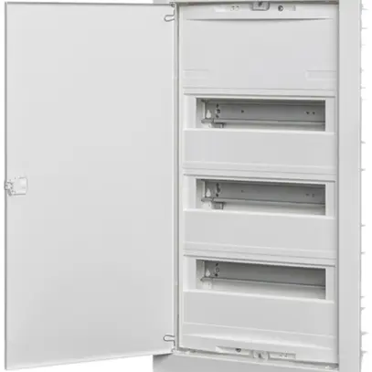 Coffret pour paroi creuse SE Resi9 KV 3 rangées / 12UM / 361×311×92mm 