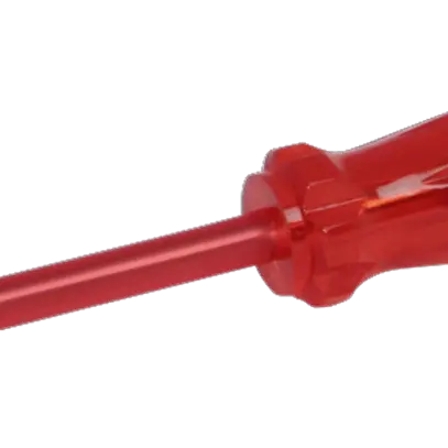 Tournevis isolé lame 3.5×90mm rouge 